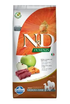 N&D Pumpkin DOG Adult M/L Venison & Apple 12kg Tovární Cena
