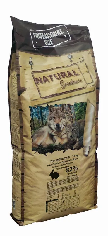 Natural Greatness Top Mountain Cat Recipe /králík/ 15 kg Akční Cena