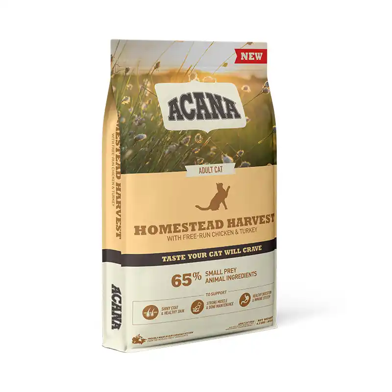 Omezená Nabídka ACANA HOMESTEAD HARVEST CAT 4,5 kg