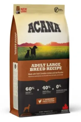Nízká Cena ACANA ADULT LARGE BREED RECIPE 17 kg