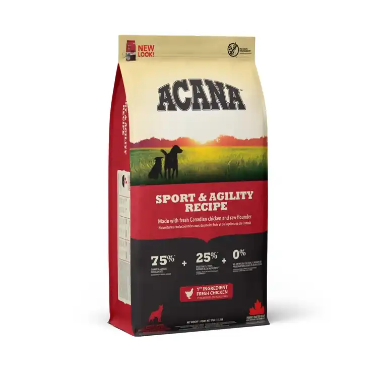 ACANA SPORT & AGILITY 17 kg RECIPE Vrácení Zdarma