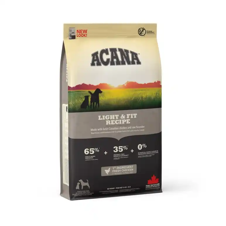 Speciální Cena ACANA LIGHT & FIT RECIPE 11,4 kg