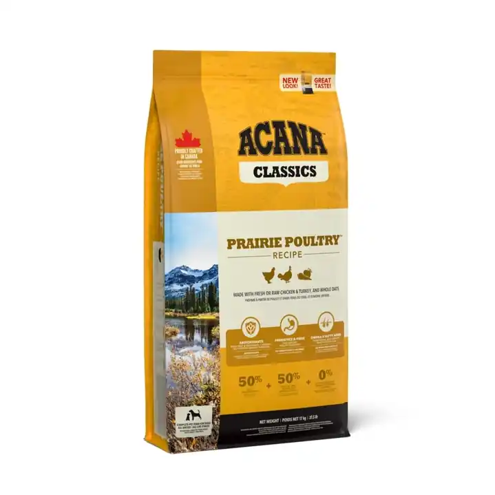 ACANA PRAIRIE POULTRY 14,5 kg CLASSICS Aktuální