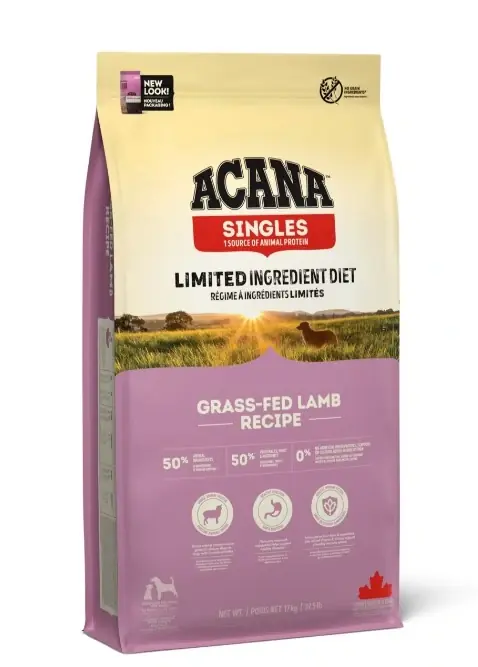 ACANA GRASS-FED LAMB 11,4 kg SINGLES Nejprodávanější