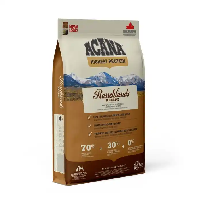 ACANA RANCHLANDS DOG 6 kg Vrácení Zdarma