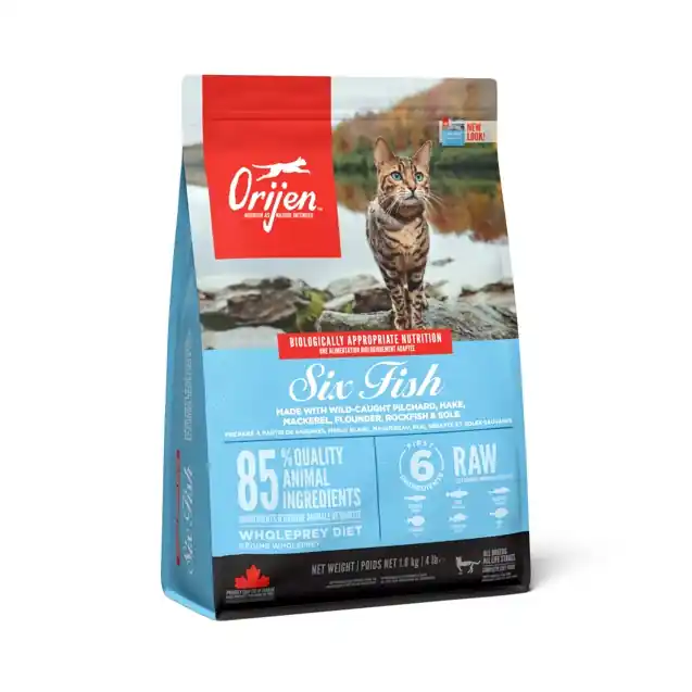 ORIJEN SIX FISH CAT 1,8 kg Rychlé Dodání