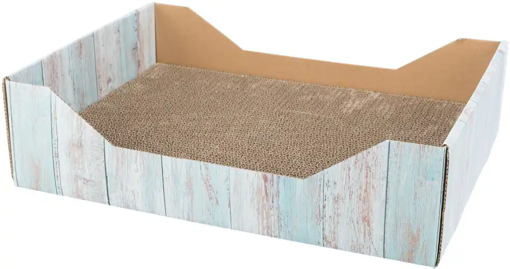 Nejlepší Volba Škrabací pelech s catnipem, 45 x 12 x 33 cm, karton