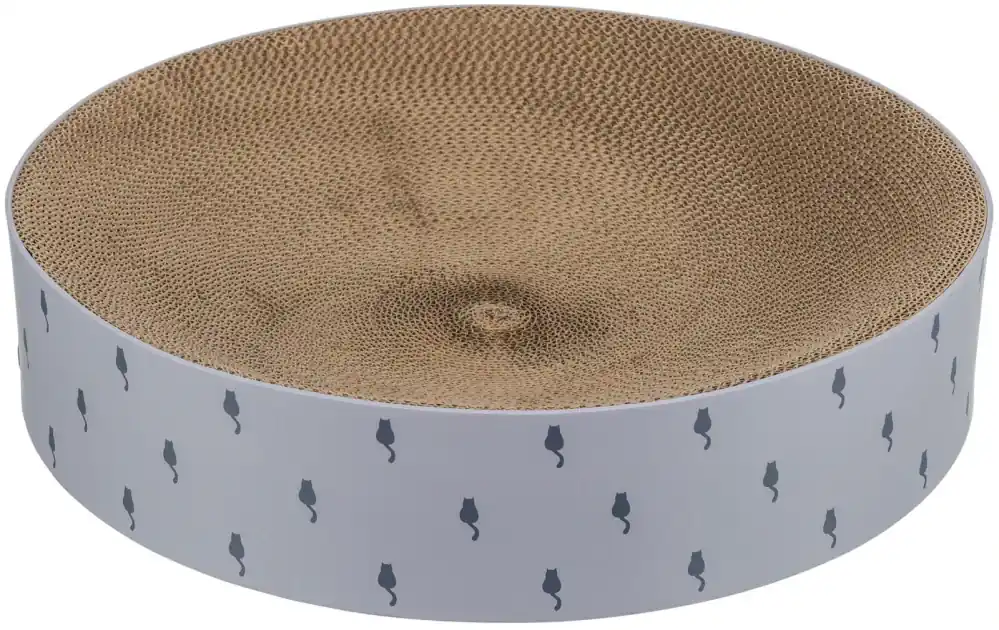 Nízká Cena LILLY kulatý škrabací pelech s katnipem, ø 45 × 10 cm, karton, lila