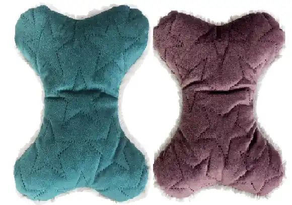 Akční Cena Xmas Bone - kost, hračka pro psy, 20 cm, samet/plyš, berry/petrolejová