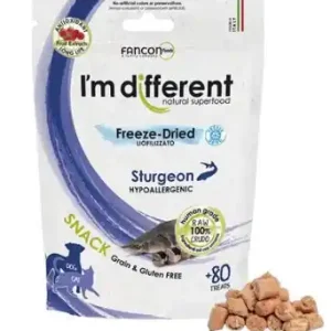 I´M DIFFERENT SNACK jeseter - mrazem sušený pamlsek, 40 g Must-Have