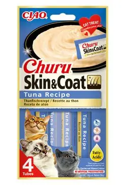 Super Cena Churu Cat Skin&Coat Tuna Recipe 4x14g