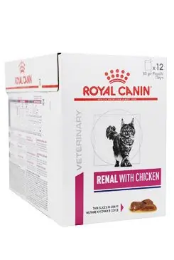 Royal Canin VD Feline Renal 12x85g kuře kapsa Akční Cena