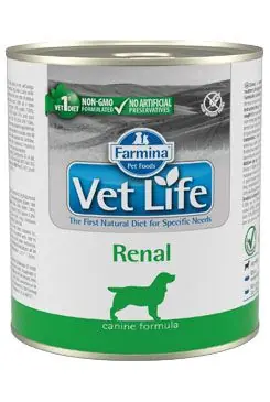 Vet Life Natural Dog konz. Renal 300g Akční Cena
