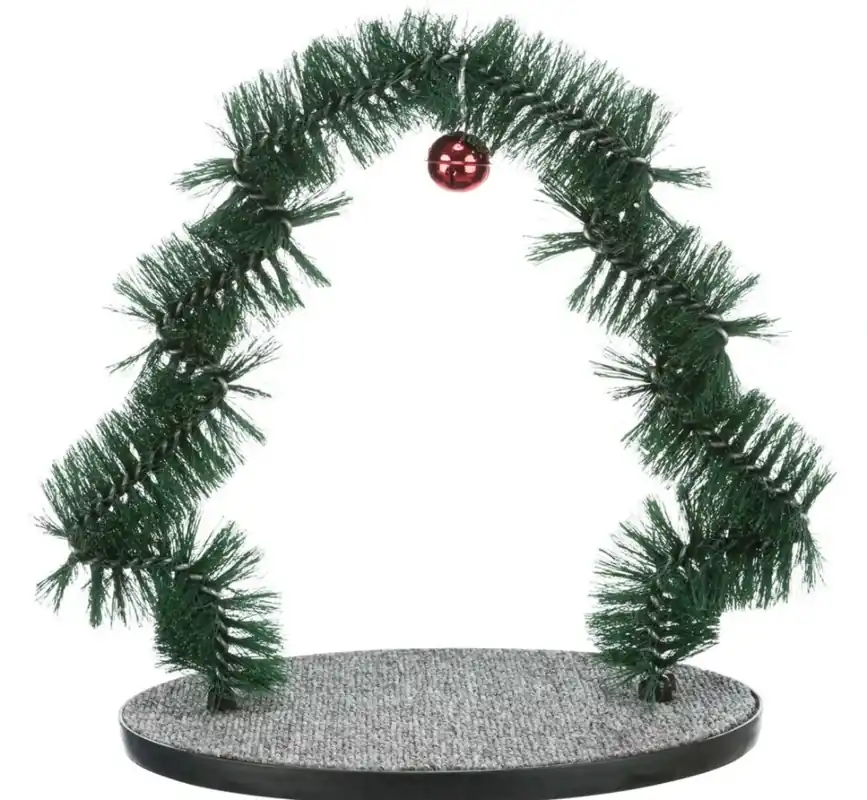 Hit Sezóny Xmas Massage - vánoční masážní oblouk pro kočky, 44 x 42 cm