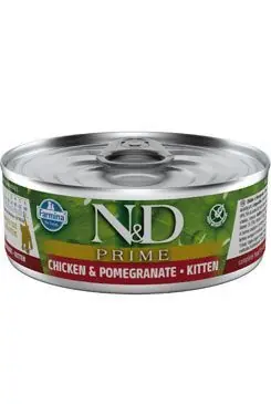 N&D CAT PRIME Kitten Chicken & Pomegranate 70g Poslední Šance