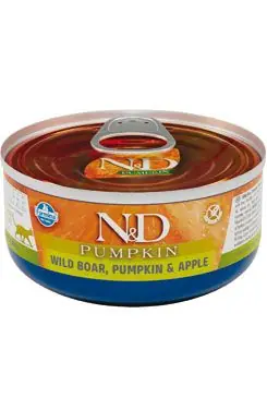 N&D CAT PUMPKIN Adult Boar & Apple 70g Ihned K Objednání