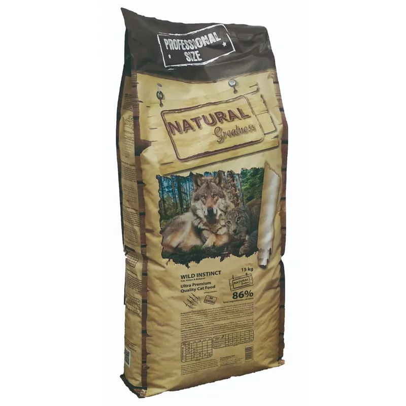 Natural Greatness Baby Cat Wild Instinct /kuře,krůta/ 15 kg Nejlepší Cena