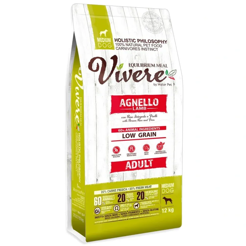 Tovární Cena VIVERE Adult Lamb 12 kg