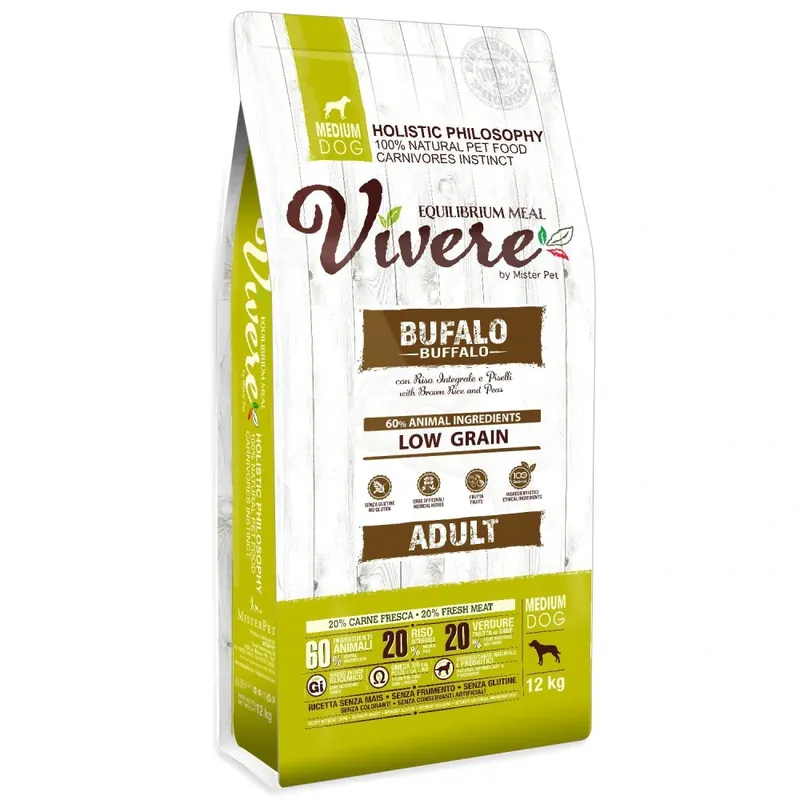 VIVERE Adult Buffalo 12 kg Časově Omezené