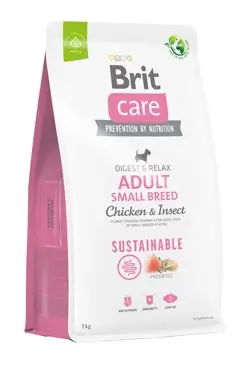 Vrácení Zdarma Brit Care Dog Sustainable Adult Small Breed 7kg