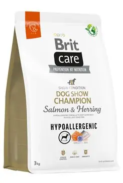Výprodej Brit Care Dog Hypoallergenic Dog Show Champion 3kg