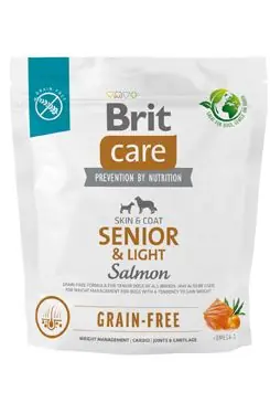 Brit Care Dog Grain-free Senior&Light 1kg Super Cena