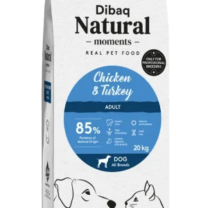 DIBAQ NATURAL BREEDER DOG Chicken&Turkey 20kg Speciální Cena