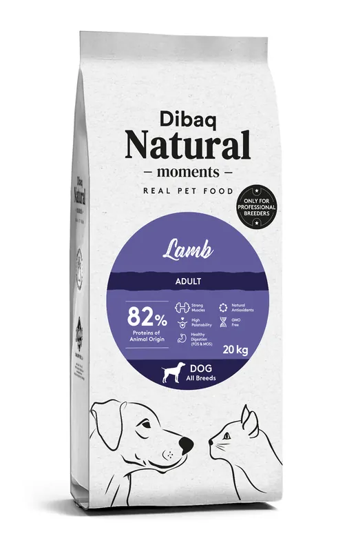 DIBAQ NATURAL BREEDER DOG Lamb 20kg Víkendová Akce