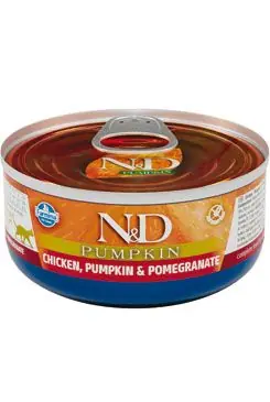 Dokud Zásoby Vydrží N&D CAT PUMPKIN Adult Chicken & Pomegranate 70g