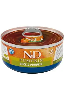 Vrácení Zdarma N&D CAT PUMPKIN Adult Duck & Pumpkin 70g