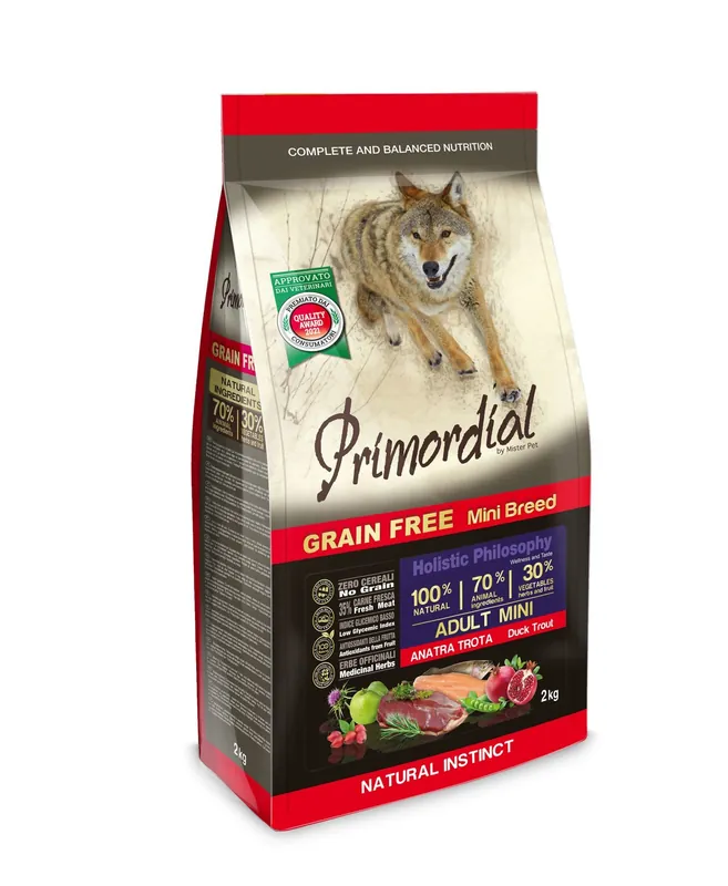 Primordial GF Mini Adult Trout & Duck 2 kg Objednat Nyní
