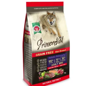 Primordial GF Mini Adult Trout & Duck 6kg Aktuální