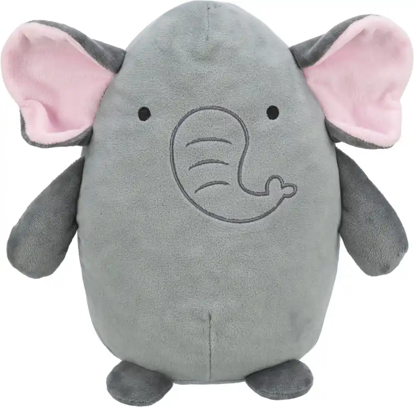 TRIXIE Plyšový slon s paměťovým efektem 27 cm, šedá Must-Have