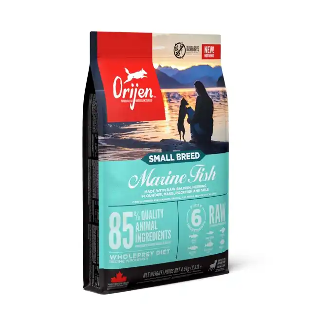 Akční Cena ORIJEN SMALL BREED MARINE FISH 4,5 kg