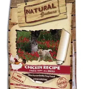 Cenově Výhodný Natural Greatness Chicken Recipe Starter Puppy /kuře 2 kg