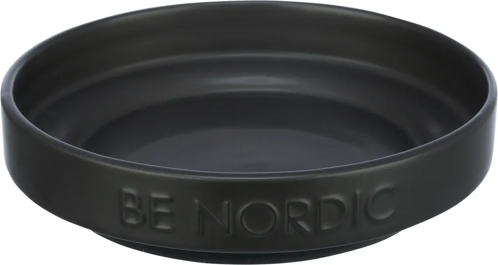 TRIXIE BE NORDIC keramická miska plytká, 0.3l / 16 cm, černá Akční Cena
