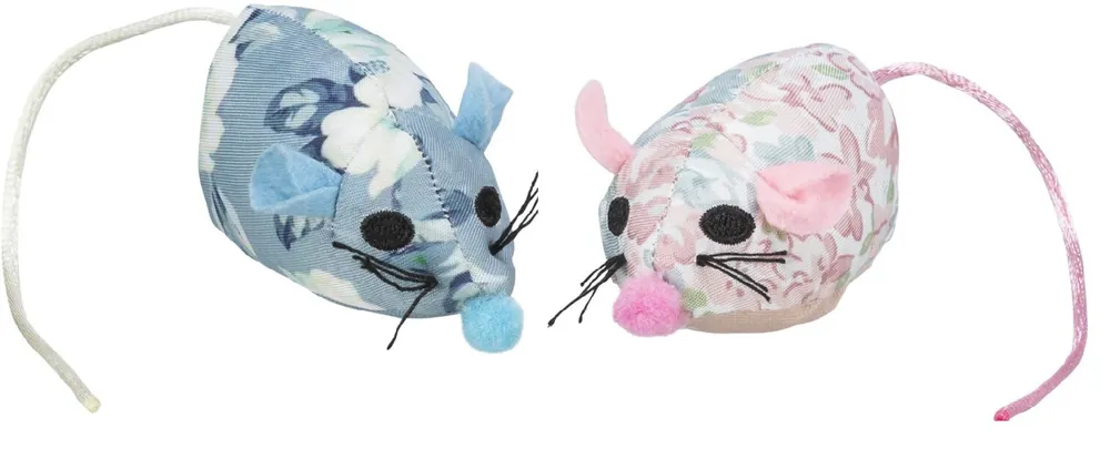 Výprodej TRIXIE Myška mini látková s catnipem, 4,5 cm