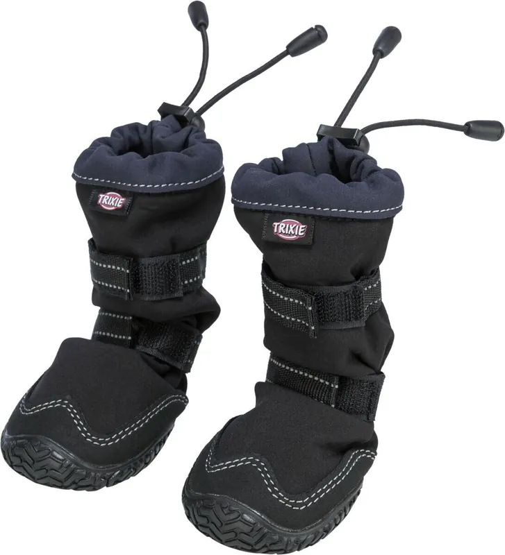 Značkový Walker Active Long, ochranné boty pro psy, 2ks, černá M ø 5,5-6 cm, např. kokršpaněl