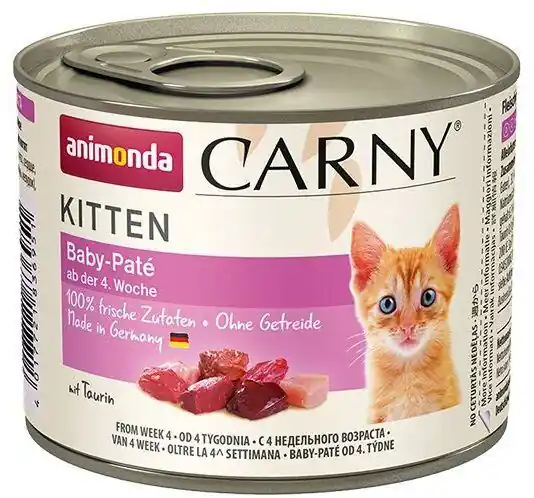 Víkendová Akce ANIMONDA konzerva CARNY BABY PATÉ hovězí, kuřecí 200g