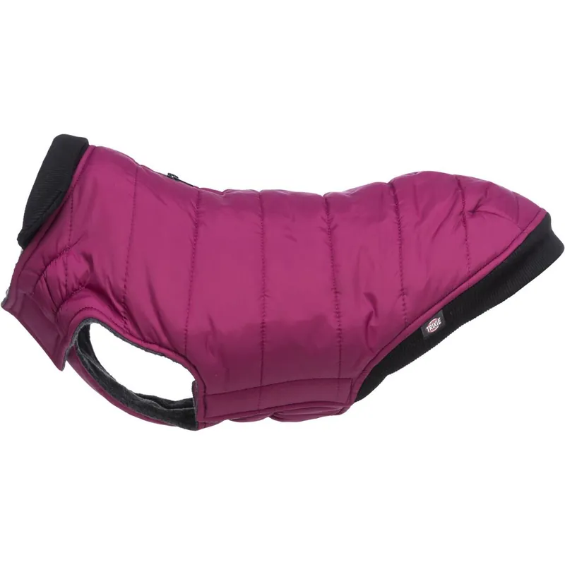 TRIXIE Prošívaná vesta ARLAY, malinová S 40cm, hruď 54cm, krk 42-50cm Výhodná Nabídka