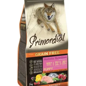 Akční Cena Primordial GF Puppy Chicken & Seafish 2 x 12 kg