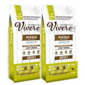 Nízká Cena VIVERE Adult Buffalo 2 x 12 kg