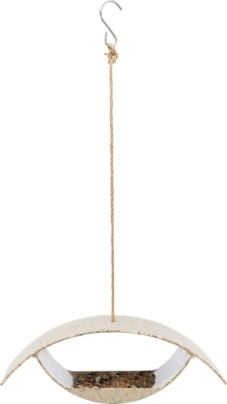 TRIXIE Oko - venkovní krmítko k zavěšení, 32,5 x 12 x 10,1 cm, hnědá Poslední Šance