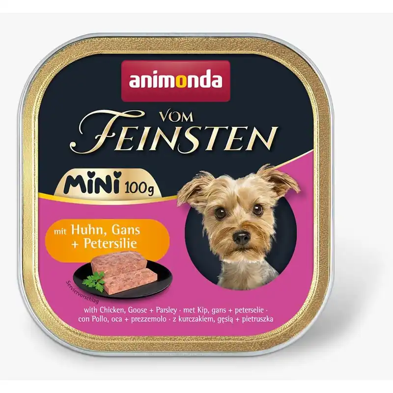 ANIMONDA paštika Vom Feinsten MINI - kuře, kachna, petržel pro psy 100 g Přímo Od Výrobce