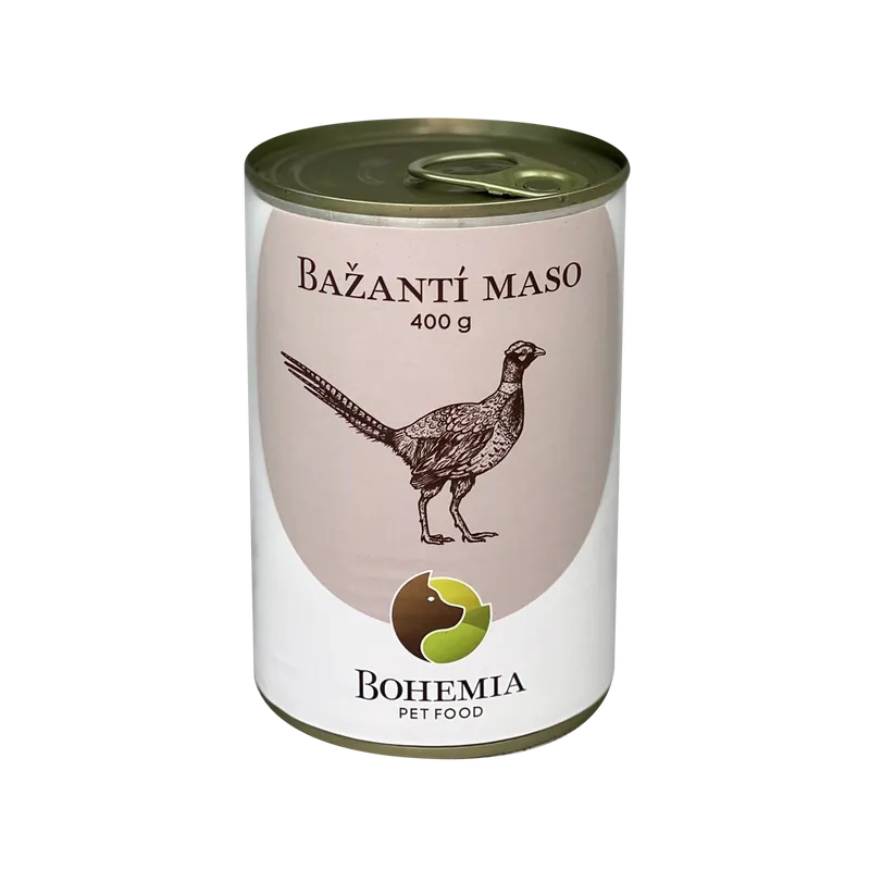 BOHEMIA Bažantí maso ve vlastní šťávě 400g Kup Teď