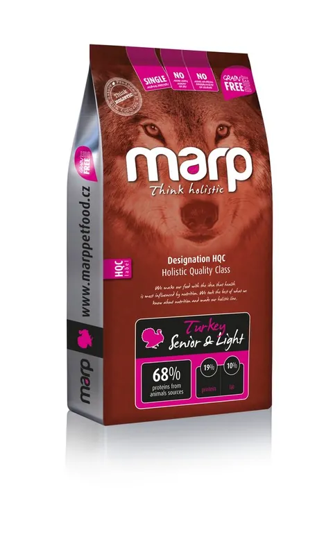 Výhodná Nabídka Marp Holistic Turkey S&L - krůtí senior&light bez obilovin 12kg