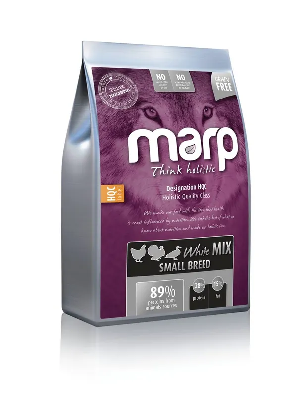 Nová Kolekce Marp Holistic White Mix SB - pro malá plemena bez obilovin 12kg