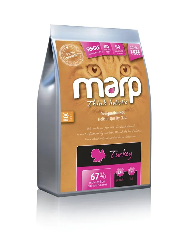 Marp Holistic Turkey CAT - krůtí bez obilovin pro kočky 12kg Cenová Bomba