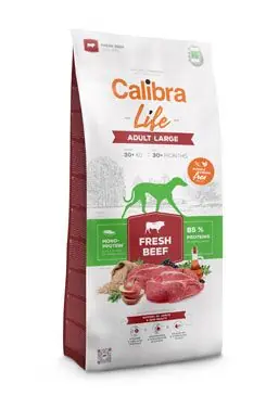 Přímo Od Výrobce Calibra Dog Life Adult Large Fresh Beef 12kg