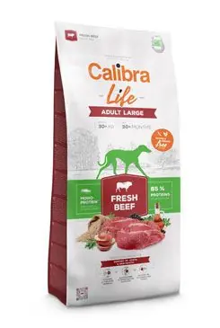 Calibra Dog Life Adult Large Fresh Beef 2,5kg Cenově Výhodný